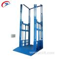 Warehouse Double Guide Rail Cargo Lift